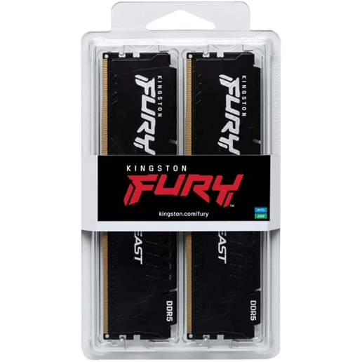 Kingston FURY Beast 16GB (2x8GB) 5600MT/s DDR5 Memory Kit